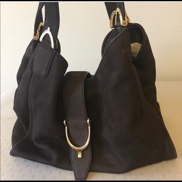 100% Auth, Gucci Suede Hobo handbag!